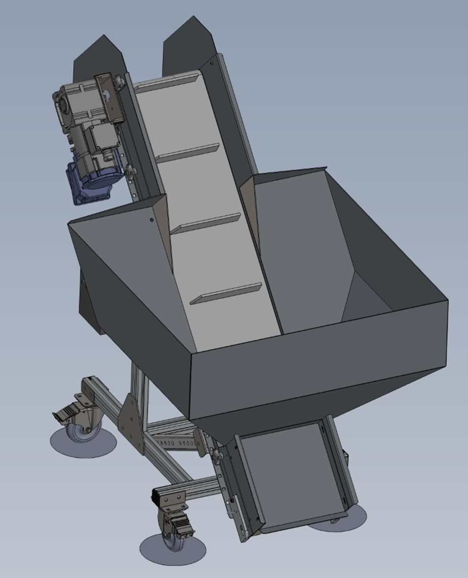 89706 Low Profile Hopper Conveyor